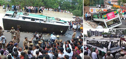 Chennai Bus  Accident